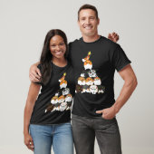 T-shirt Sapin de Noël Corgi (Unisexe)