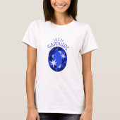 T-shirt Sapphire Birthstone (Devant)