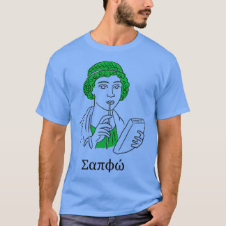 T-shirt Sappho minimaliste