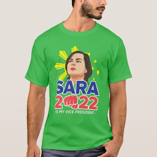 T-shirt Sara All VP 2022 Duterte Inday Vice-président (Devant)
