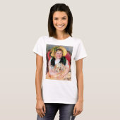 T-shirt Sara avec son chien, Cassatt (Devant entier)