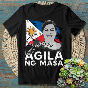 T-shirt Sara Duterte Agila ng Masa Support avec PRRD