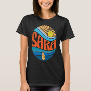 T-shirt Sara Vintage Sunset Sara Super Tie Dye