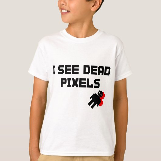 T-shirt Sarah Marshall Dead Pixels (Devant)