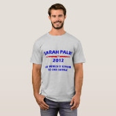 T-shirt Sarah Palin 2012 (Devant entier)