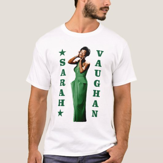 T-shirt Sarah Vaughan (Devant)