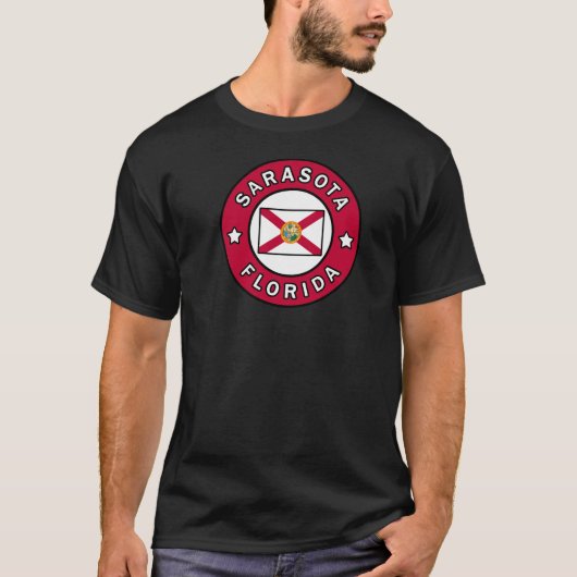 T-shirt Sarasota Floride (Devant)