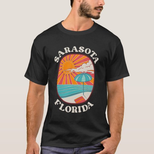 T-shirt Sarasota Floride Fl (Devant)