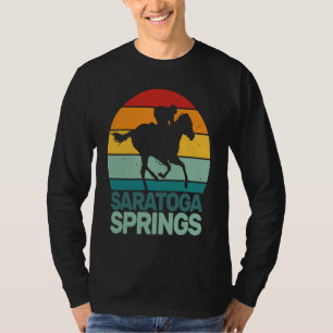 T-shirt Saratoga Springs New York Toga Courses de chevaux