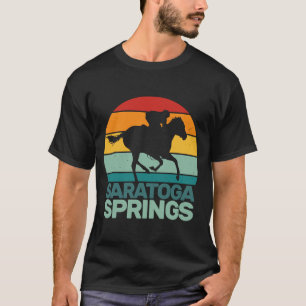 T-shirt Saratoga Springs New York Toga Horse Racing 3
