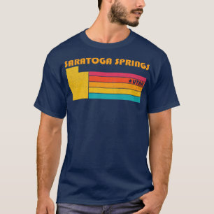 T-shirt Saratoga Springs Utah Souvenir Vintage