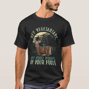 T-shirt Sarcasm Carnivore Anti Vegetarian Viande végétarie
