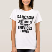 T-shirt Sarcasme (Devant)