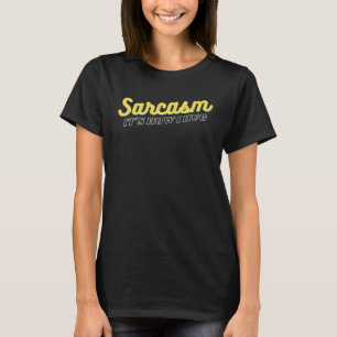 T-shirt Sarcasme C'est comme ça que je serre la main 3