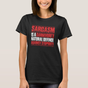 T-shirt Sarcasme de viande Ketogénique Diet Keto Carnivore