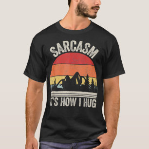 T-shirt Sarcasme rétro vintage C'est comme ça que je serre