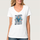 T-shirt Sarcastic Nurse's  (Devant)