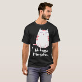 T-shirt Sarcastic Saying Women s  Idea Ich hasse Menschen (Devant entier)