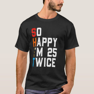T-shirt Sarcastique Funny 50 ans Cadeau Anniversaire Vinta