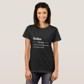 T-shirt Sarcastique Kaden (Devant entier)
