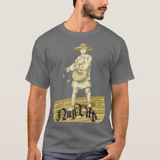 T-shirt Sarcastique Poulet Nuggets Fermier Nug Life Chick