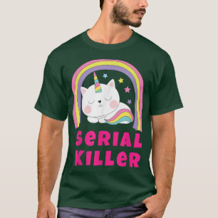 T-shirt Sarcastique Retro Arc-en-ciel Funny Unicorn série
