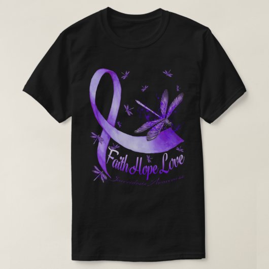 T-shirt Sarcoidose de Faith Hope (Design devant)