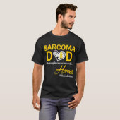 T-shirt Sarcoma Papa J'Ai Levé La Mienne (Devant entier)
