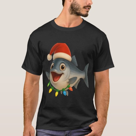 T-shirt Sardine de Noël (Devant)