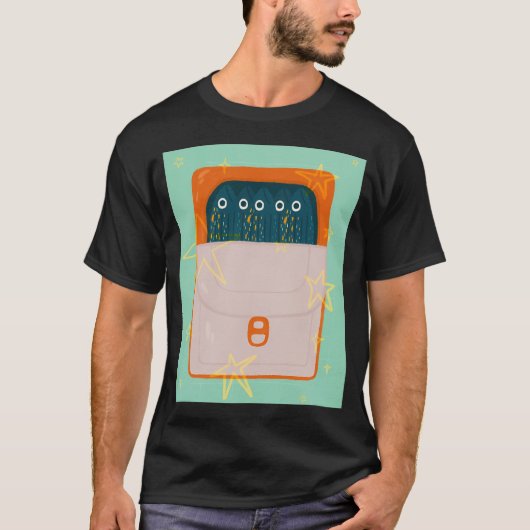 T-shirt sardines (Devant)