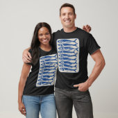 T-shirt Sardines Bleues (Unisexe)