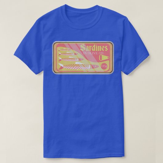 T-shirt Sardines dans une boîte (Design devant)