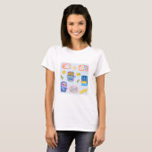 T-shirt Sardines et citrons (Devant entier)