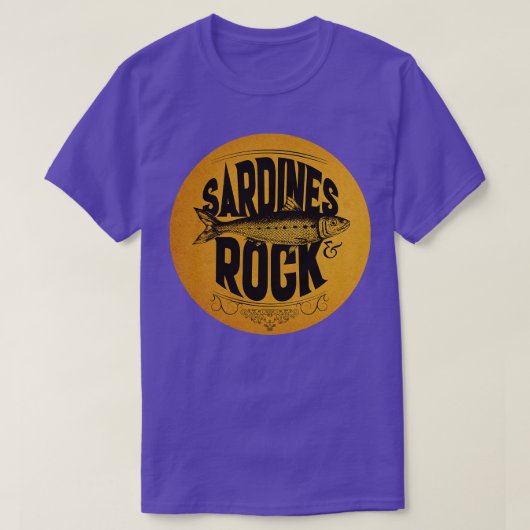 T-shirt Sardines Rock (Design devant)