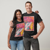 T-shirt Sardines roses (Unisexe)
