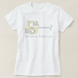 T-shirt Sarvenaz Girs S name signifie tee personnalisé