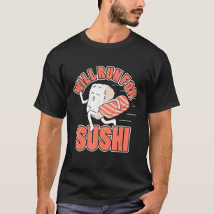 T-shirt Sashimi Diner Japon Sushibar Thon de cuisine Wasab