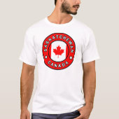 T-shirt Saskatchewan Canada (Devant)
