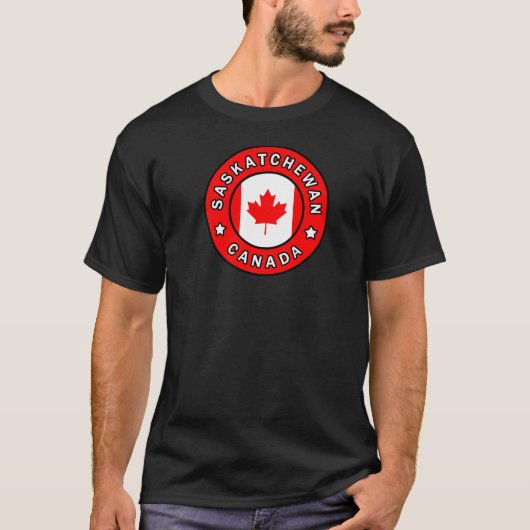 T-shirt Saskatchewan Canada (Devant)