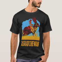 Saskatchewan Canada Vintage voyage Decal Classic T