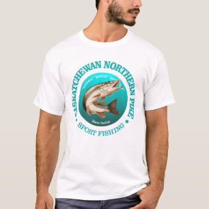 T-shirt Saskatchewan Pike Fishing