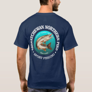 T-shirt Saskatchewan Pike Fishing