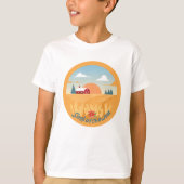 T-shirt Saskatchewan vintage (Devant)