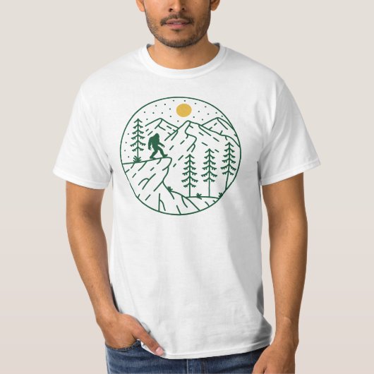 T-shirt Sasquatch (Devant)