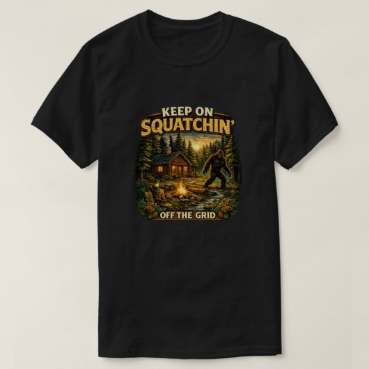 T-shirt Sasquatch (Design devant)