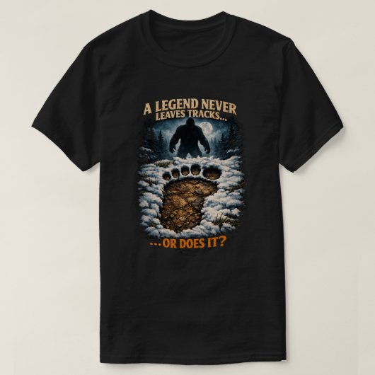 T-shirt Sasquatch Bigfoot (Design devant)
