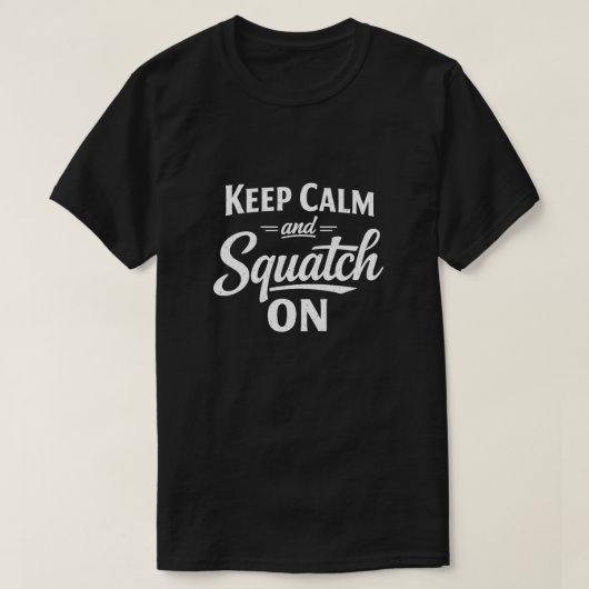 T-shirt Sasquatch Bigfoot (Design devant)