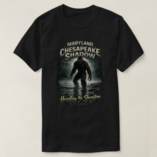 T-shirt Sasquatch Bigfoot (Design devant)