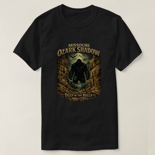 T-shirt Sasquatch Bigfoot (Design devant)