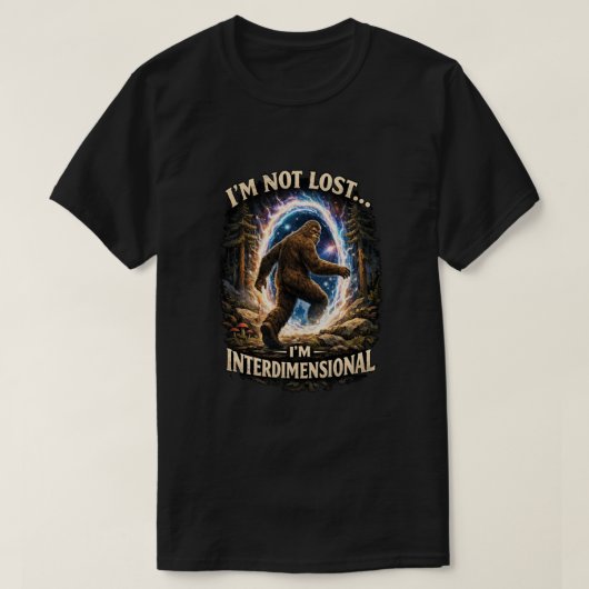 T-shirt Sasquatch Bigfoot (Design devant)